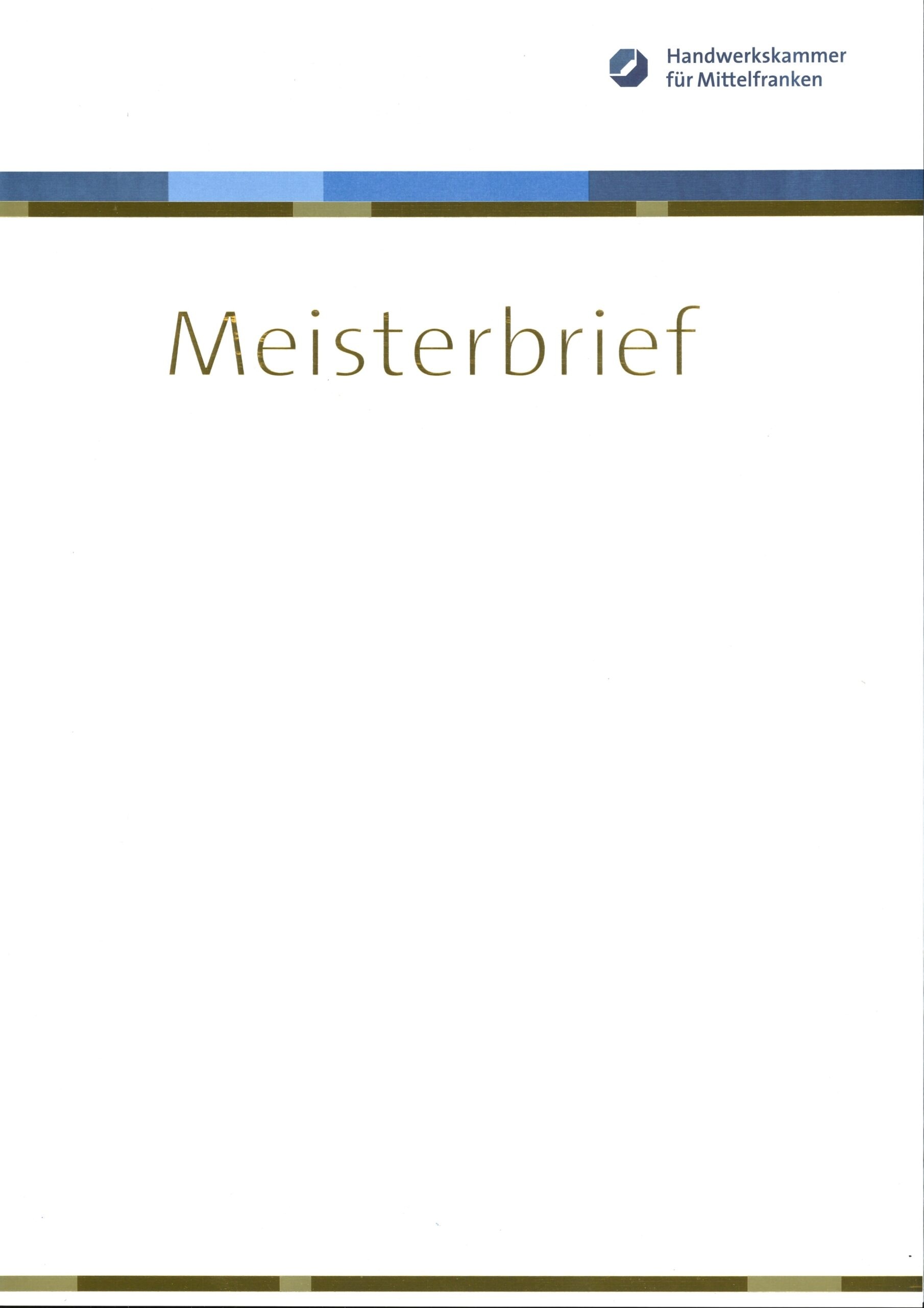 Meisterbrief